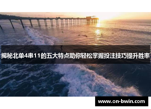揭秘北单4串11的五大特点助你轻松掌握投注技巧提升胜率