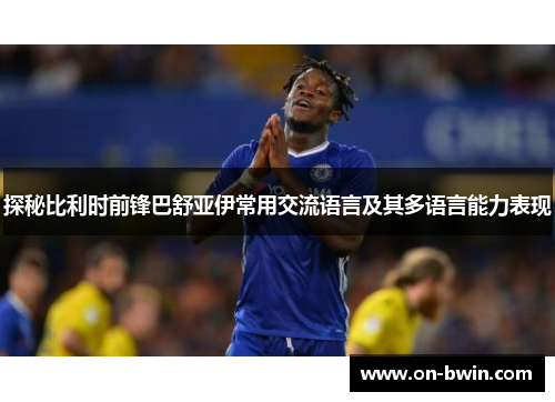 探秘比利时前锋巴舒亚伊常用交流语言及其多语言能力表现